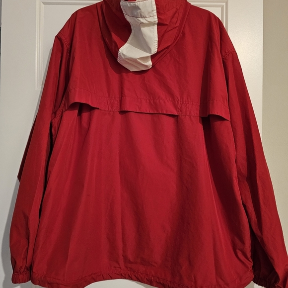 Vintage Ralph Lauren Chaps Men's Windbreaker Jacket with Hood sz large - Picture 2 of 5